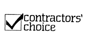 CONTRACTORS' CHOICE logo