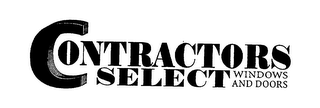CONTRACTORS SELECT WINDOWS AND DOORS logo