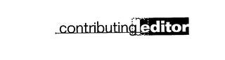 CONTRIBUTING EDITOR logo