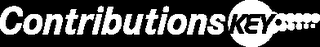CONTRIBUTIONS KEY logo
