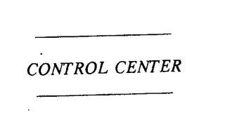 CONTROL CENTER logo