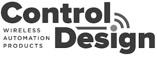 CONTROL DESIGN WIRELESS AUTOMATION PRODUCTS logo