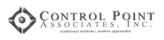 CONTROL POINT ASSOCIATES, INC. TRADITONAL METHODS MODERN APPROACHES logo