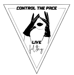 CONTROL THE PACE LIVE FILTHY logo