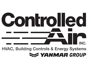 CONTROLLED AIR INC. HVAC, BUILDING CONTROLS & ENERGY SYSTEMS YANMAR GROUP logo