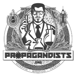 CONTROLLING THE TRUTH PROPAGANDISTS .ORG SCIENTIA · MEDICINA · VENALIS logo