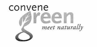 CONVENE GREEN MEET NATURALLY logo