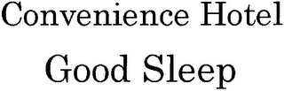 CONVENIENCE HOTEL GOOD SLEEP logo