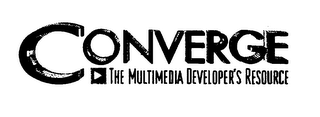 CONVERGE THE MULTIMEDIA DEVELOPER'S RESOURCE logo