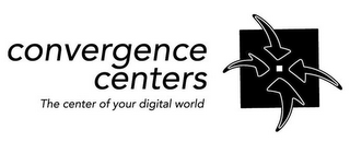CONVERGENCE CENTERS THE CENTER OF YOUR DIGITAL WORLD logo