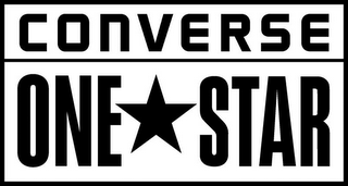 CONVERSE ONE STAR logo