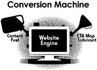 CONVERSION MACHINE CONTENT FUEL CTA MAP LUBRICANT WEBSITE ENGINE logo