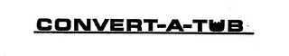 CONVERT-A-TUB logo