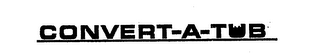 CONVERT-A-TUB logo