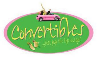 CONVERTIBLES...JUST POP THE TOP AND GO! logo