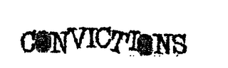 CONVICTIONS logo