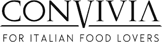 CONVIVIA FOR ITALIAN FOOD LOVERS logo