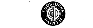 COOK & DUNN PAINTS  C & D logo