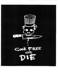 COOK FREE OR DIE logo