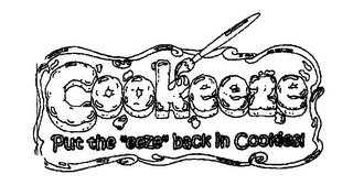 COOKEEZE PUT THE "EEZE" BACK IN COOKIES! logo