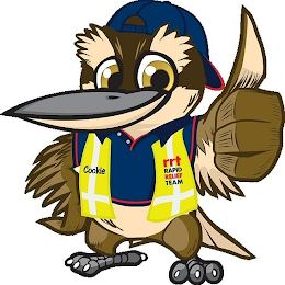 COOKIE RRT RAPID RELIEF TEAM logo