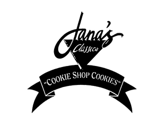 "COOKIE SHOP COOKIES" JANA'S CLASSICS logo