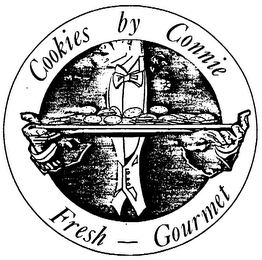 COOKIES BY CONNIE FRESH GOURMET logo
