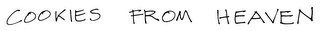 COOKIES FROM HEAVEN logo