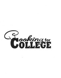 COOKING FOR COLLEGE logo