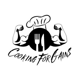 COOKING FOR GAINS logo