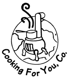 COOKING FOR YOU, CO. logo