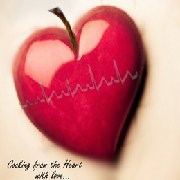 COOKING FROM THE HEART WITH LOVE... logo