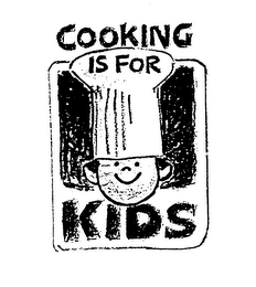 COOKING IS FOR KIDS logo