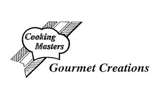 COOKING MASTERS GOURMET CREATIONS logo