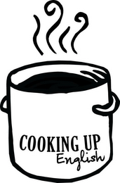 COOKING UP ENGLISH logo