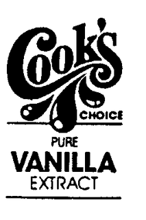 COOK'S CHOICE PURE VANILLA EXTRACT logo