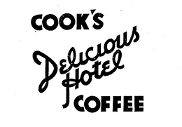 COOK'S DELICIOUS HOTEL COFFEE logo