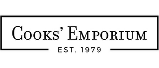 COOKS' EMPORIUM EST. 1979 logo