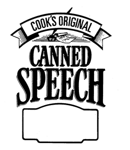 COOK'S ORIGINAL CANNED SPEECH