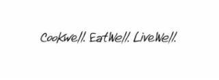 COOKWELL. EATWELL. LIVEWELL. logo