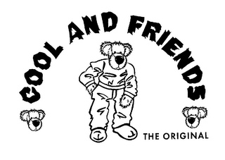 COOL AND FRIENDS THE ORIGINAL logo