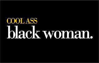 COOL ASS BLACK WOMAN. logo