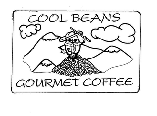 COOL BEANS GOURMET COFFEE logo