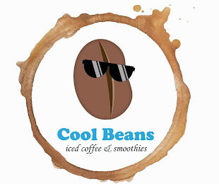 COOL BEANS ICED COFFEE & SMOOTHIES logo
