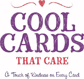 COOL CARDS THAT CARE A TOUCH OF KINDNESS ON EVERY CARD logo