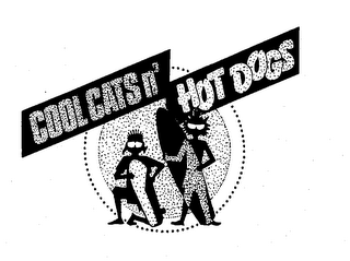 COOL CATS N' HOT DOGS logo