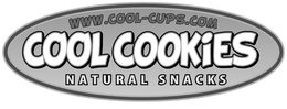 COOL COOKIES NATURAL SNACKS WWW.COOL-CUPS.COM logo
