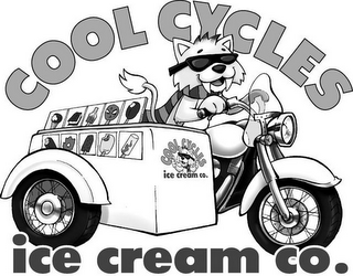 COOL CYCLES ICE CREAM CO. logo