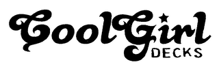 COOL GIRL DECKS logo