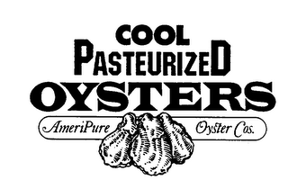 COOL PASTEURIZED OYSTERS AMERIPURE OYSTER COS. logo